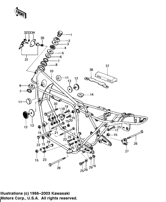 Frame/frame fittings