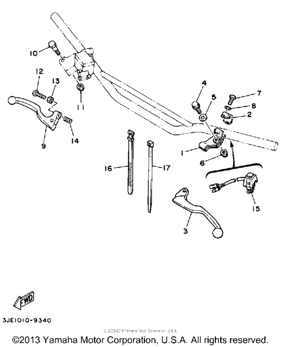Handle switch-lever