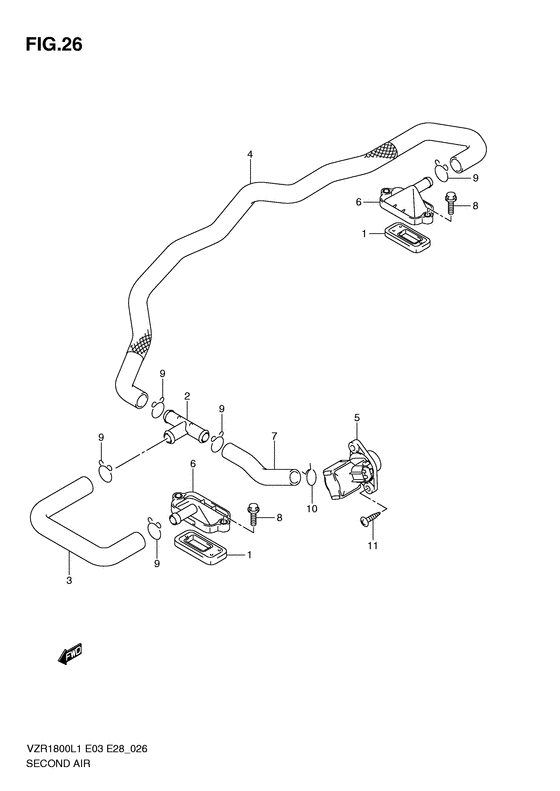 VZR1800 Second air