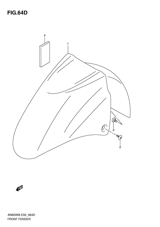 AN650 Переднее крыло