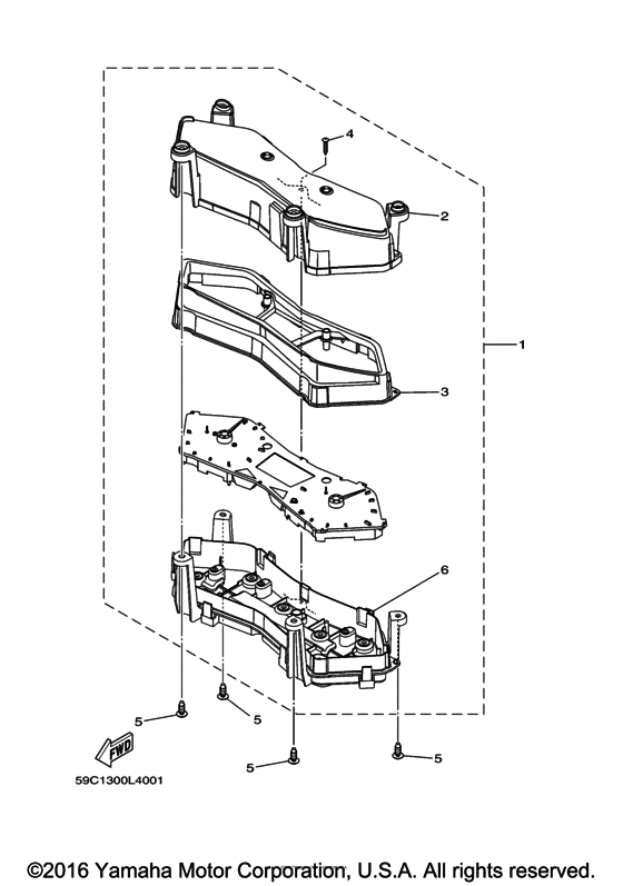 XP500G Приборы