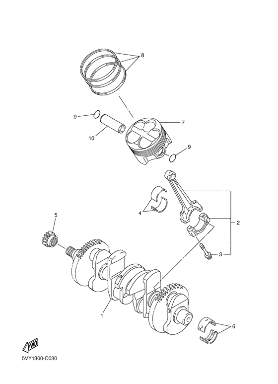 Crankshaft & piston