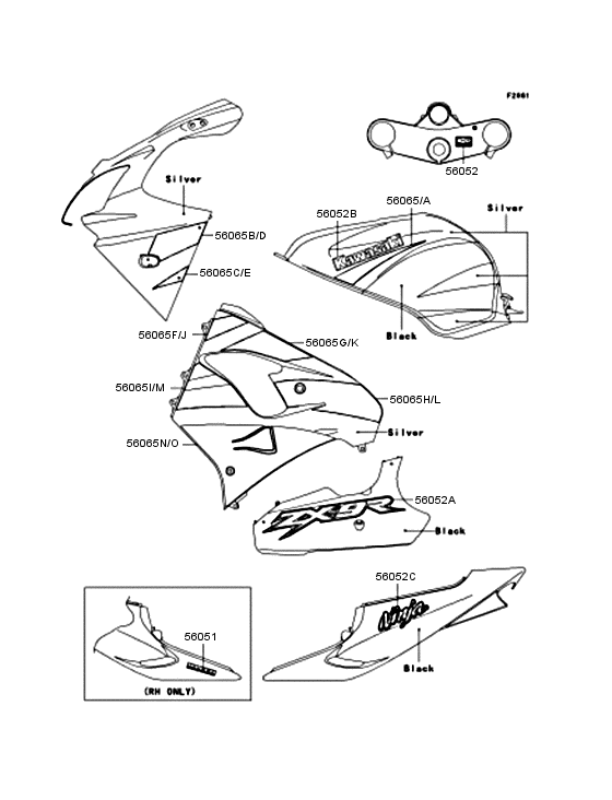 ZX900 Наклейки