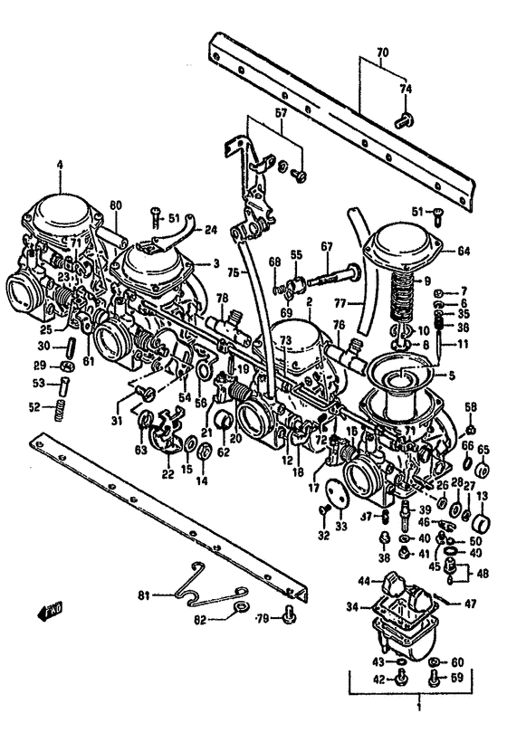 Carburetor assy