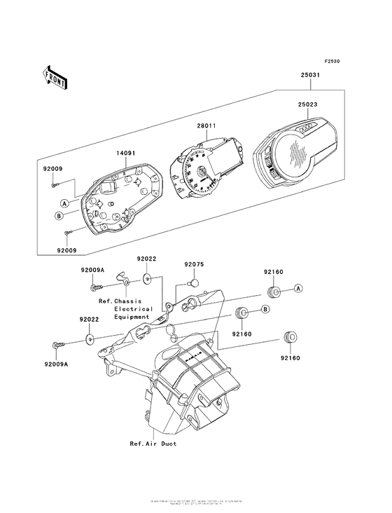 ZX600 Приборы