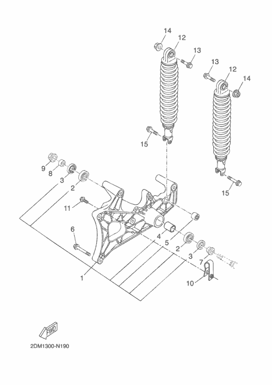Rear arm & suspension