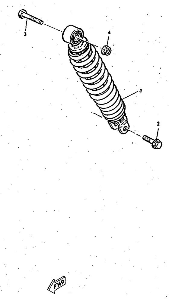 CW50RS Задняя подвеска