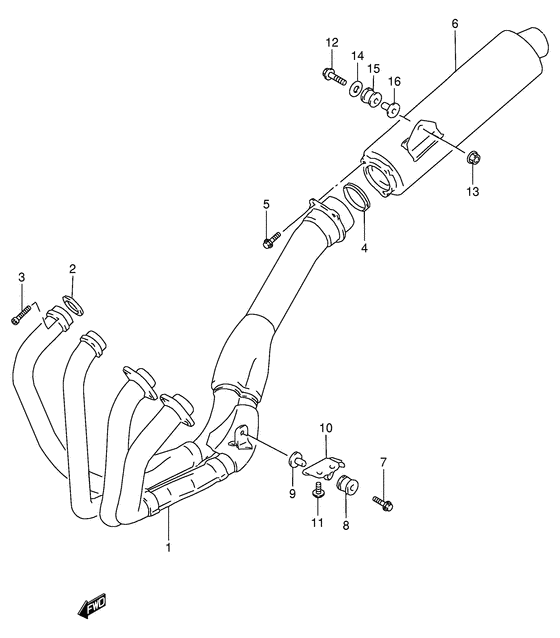 Muffler comp