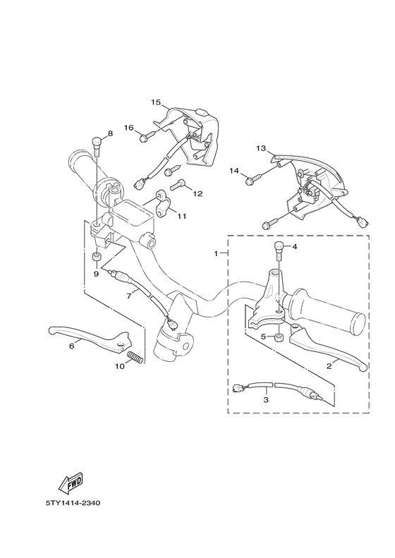 Handle switch & lever