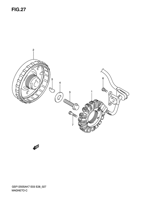 GSF1250S Зажигание