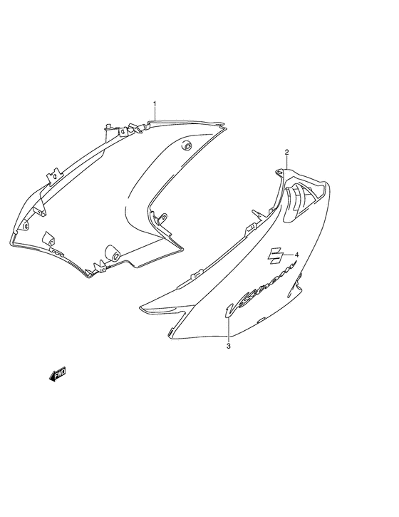 Side cowling
