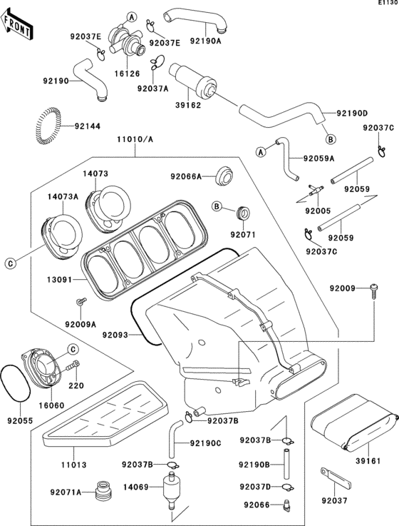 Air filter(1/2)