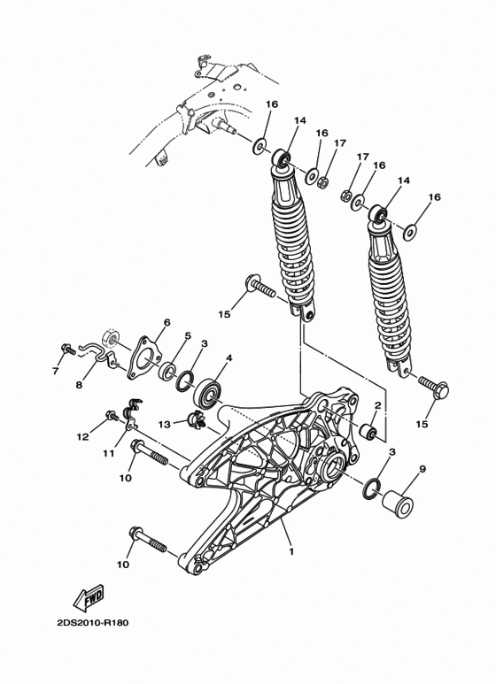 Rear arm & suspension