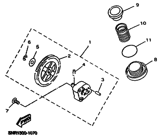YP125E Маслонасос