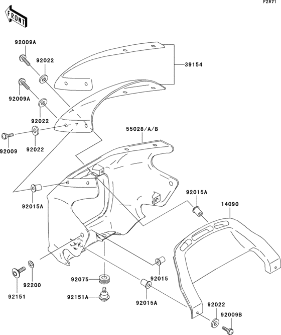Cowling(zr1100-c1/c2)