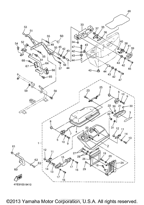 XVZ13LTM Боковые кофры
