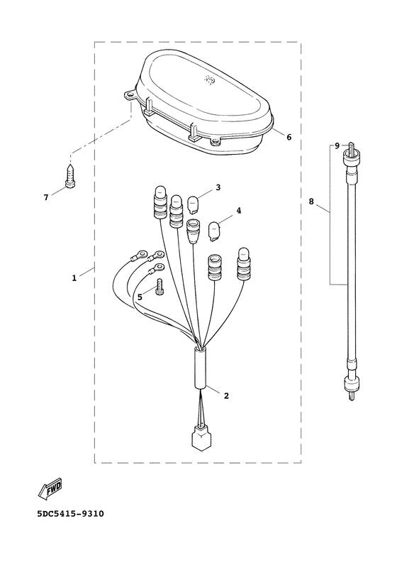 XC125FC Приборы