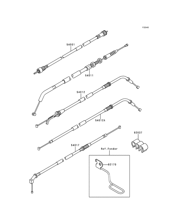 Clutch cable