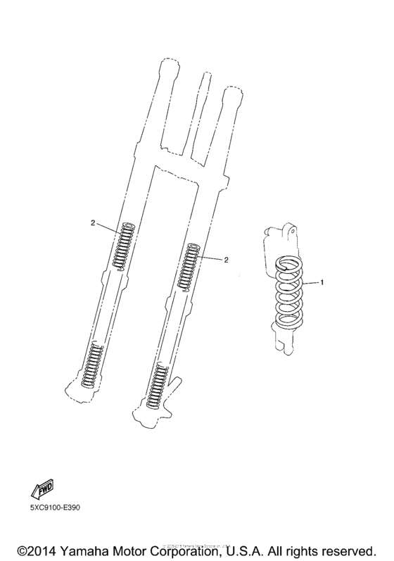 YZ250FSPV Дополнение к вилке