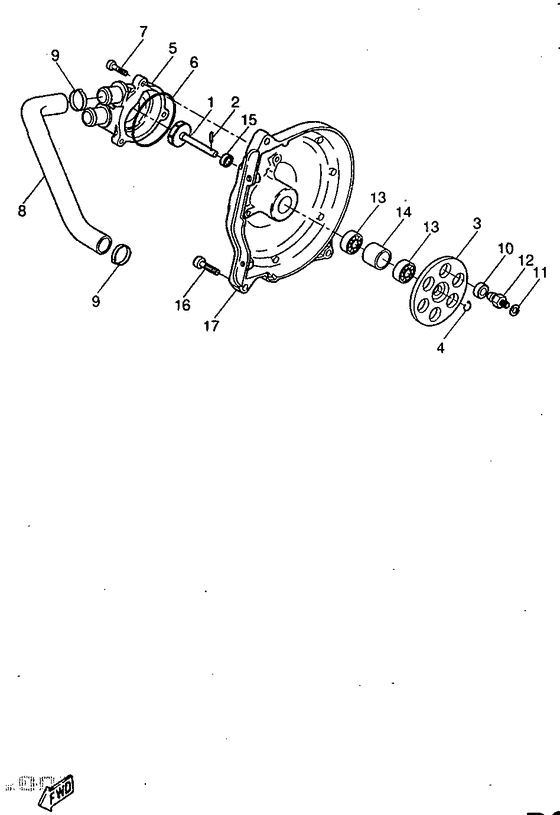 YQ50 Водяной насос