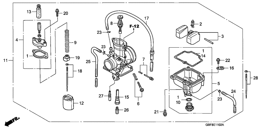 Carburetor assy