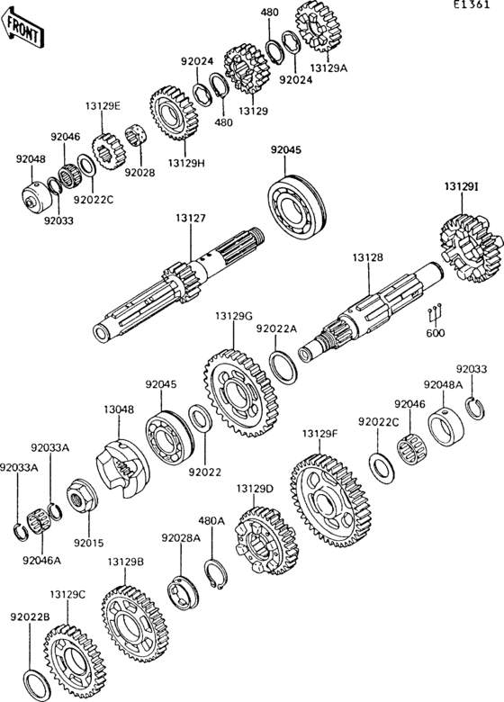 ZG1000 Трансмиссия