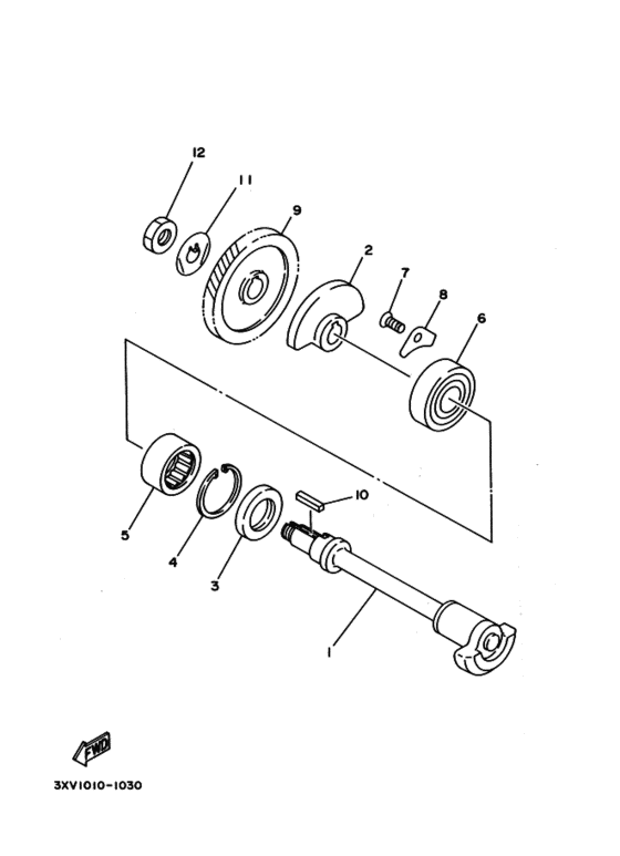 TZR250RSP ｶｳﾝﾀｼﾔﾌﾄ