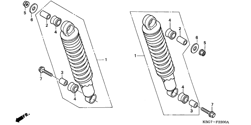 Rear cushion