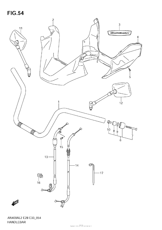 Handlebar (An400Za L2 E28)