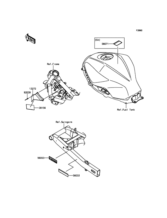 EX300 Лейбл предостережения