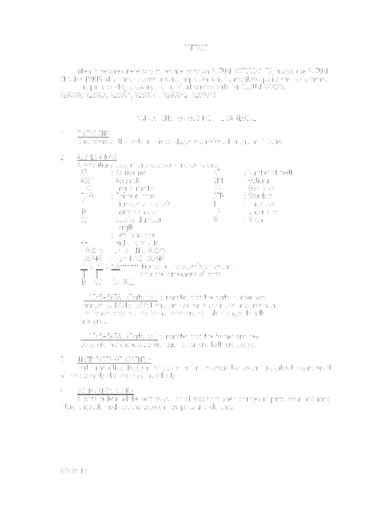 VZ800 Catalog preface