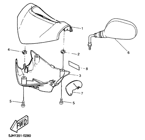 EW50 Обтекатель 1