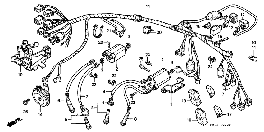 Harness wire