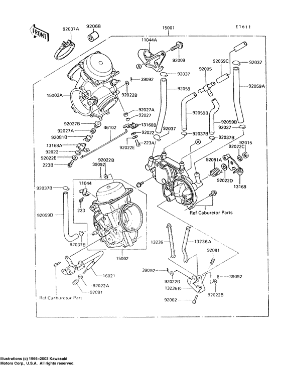 Carburetor assy