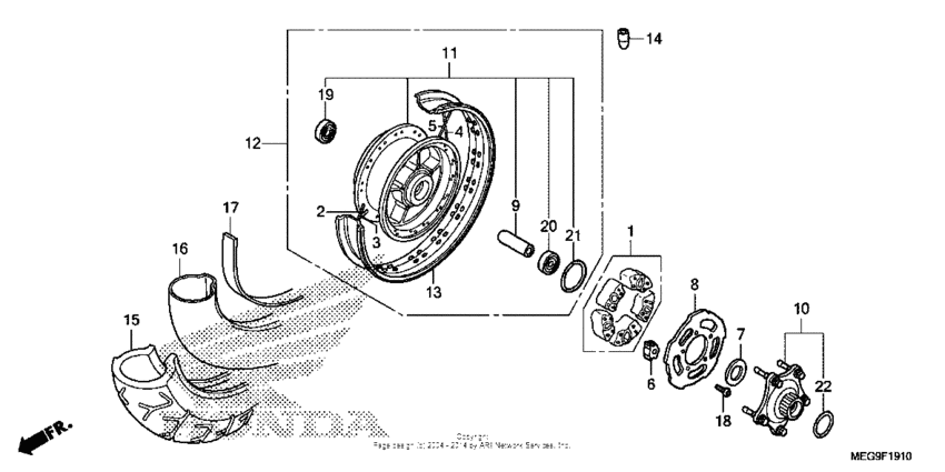 Rear wheel (1)