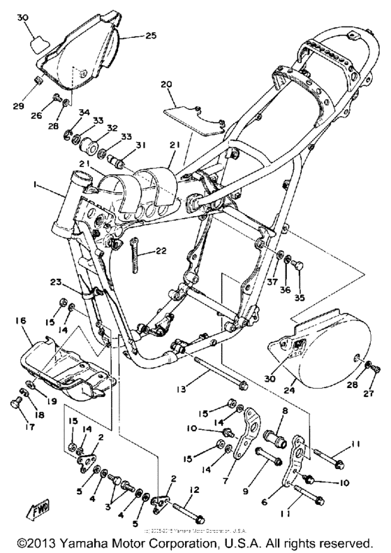 Frame-side cover