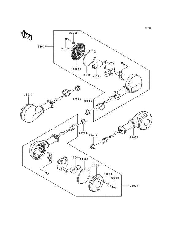 EL250 Поворотники