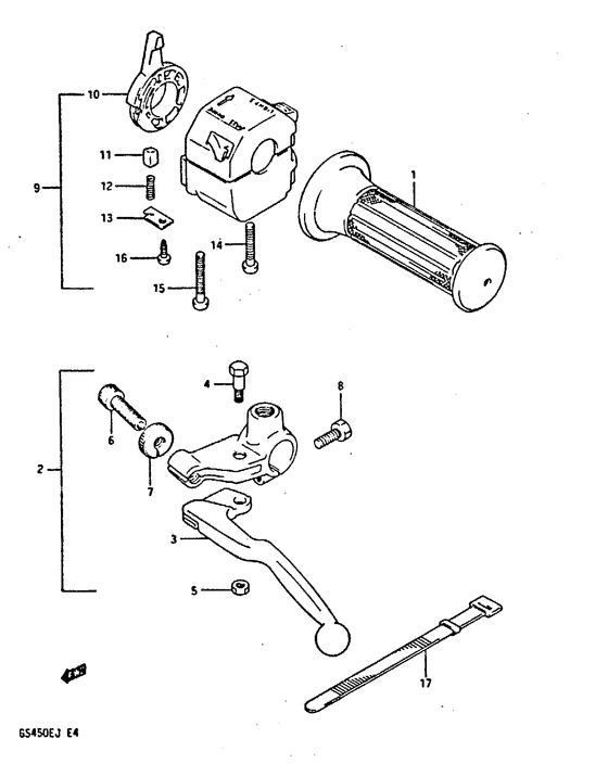 Left handle switch