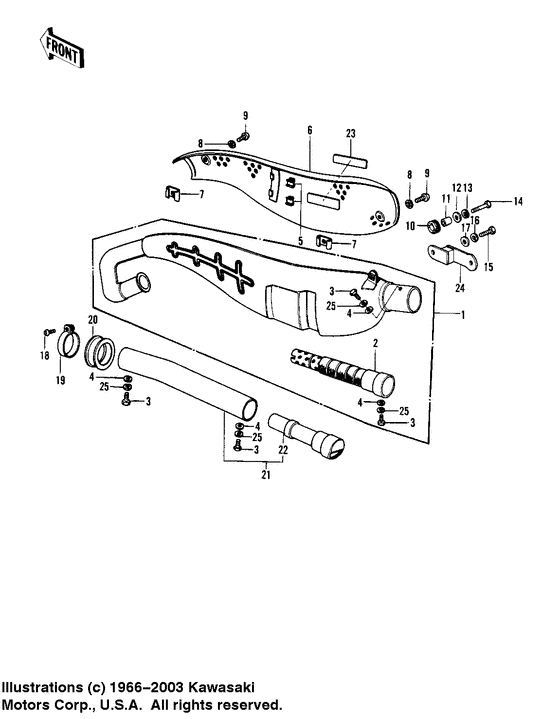 Muffler comp