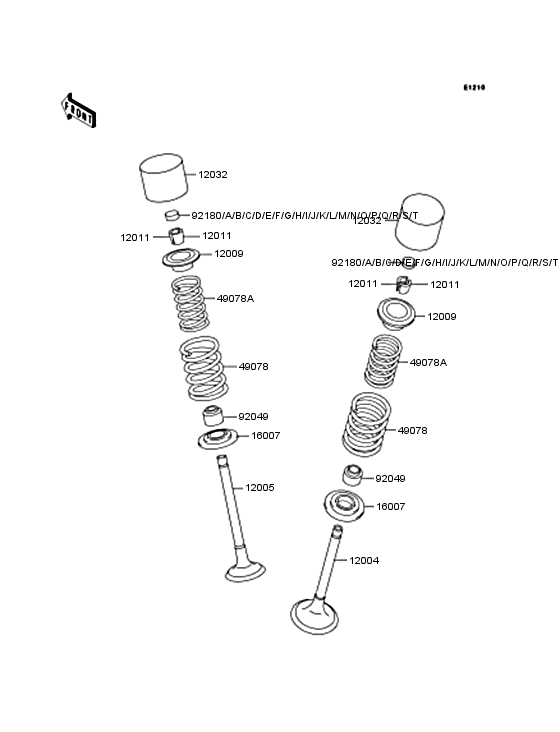  Rocker arms / valves