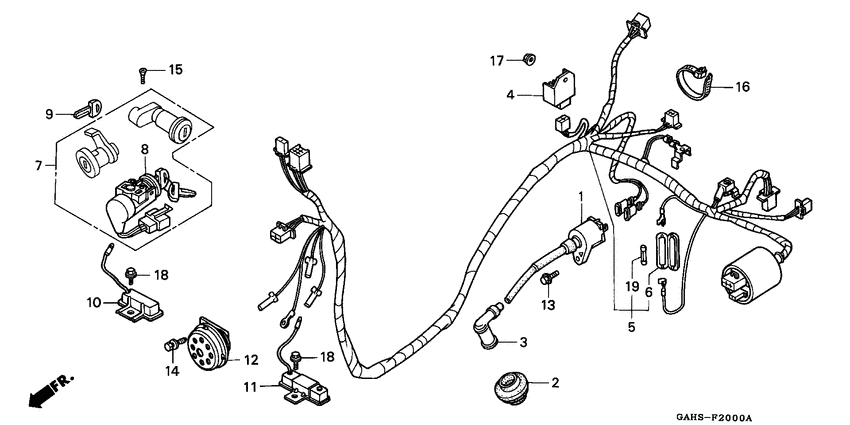 Wire harness/ ignition coil