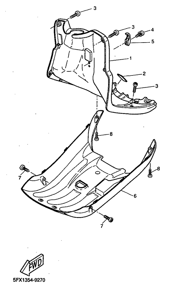 CW50RS Ветровое стекло
