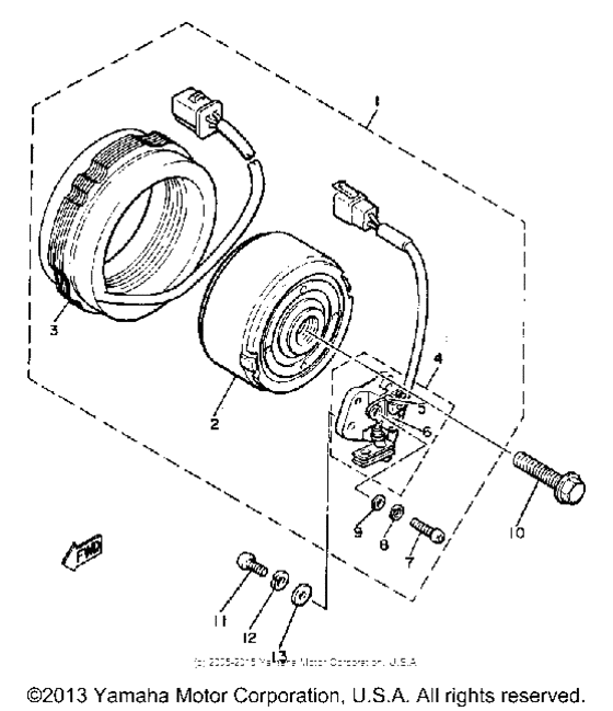 XJ550RH A - c - generator