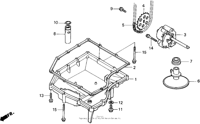  Маслянный поддон