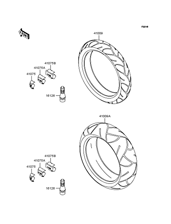ZX900 Покрышки