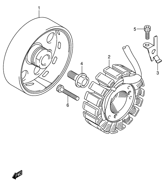 GSX-R600U1 Generators