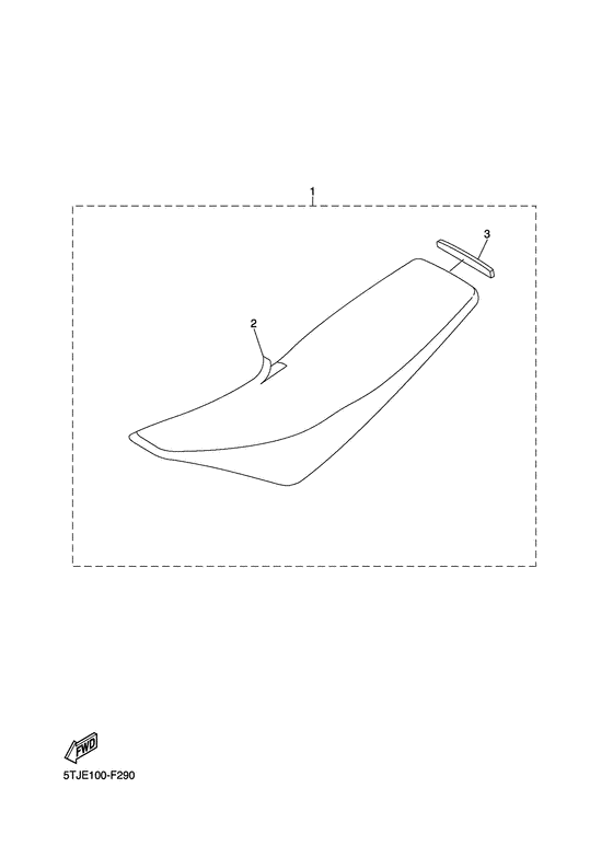 WR250F Сиденье