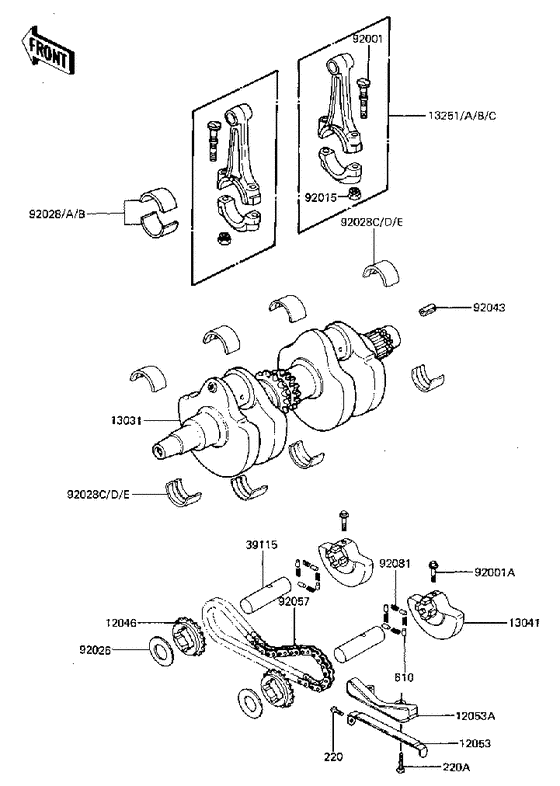 Crankshaft/balancer