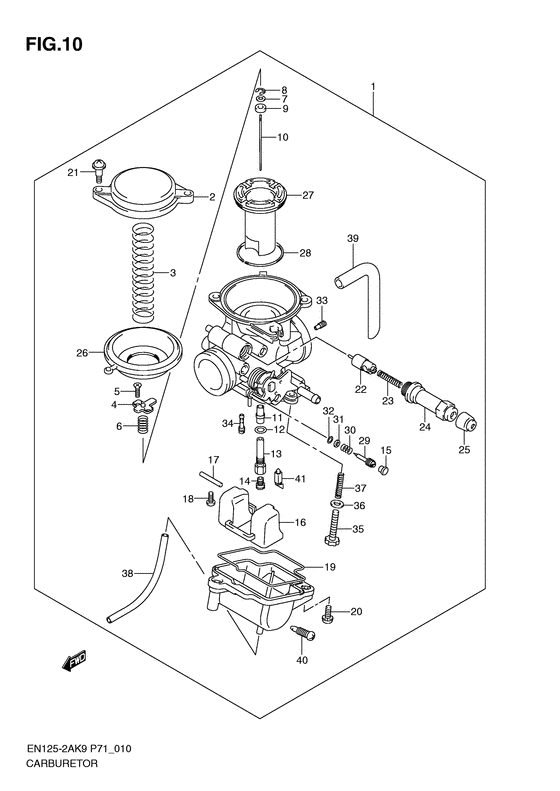 Carburetor assy