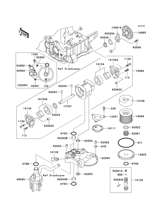 Oil pump/oil filter(1/2)